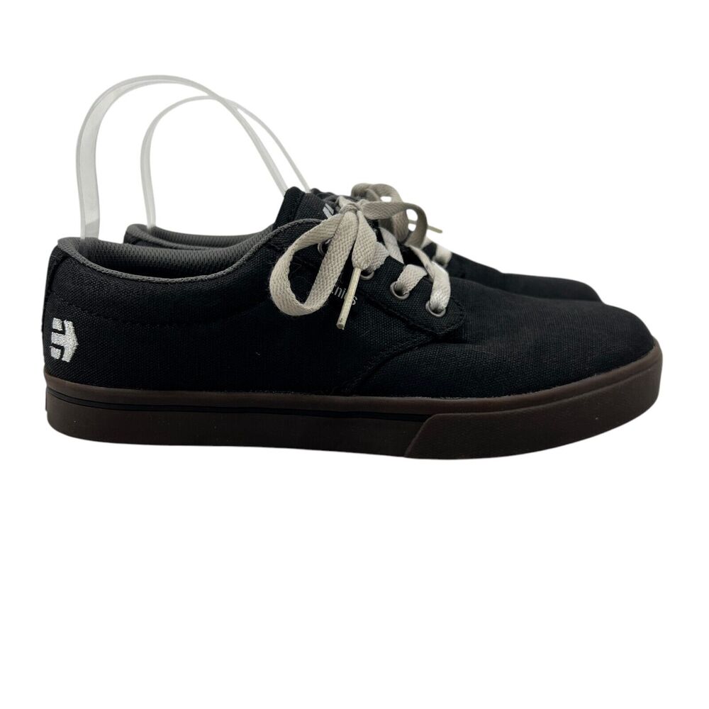 Etnies Shoes Mens 7.5 Skateboarding Shoes Black Jameson 2 Eco Trainers Sneakers